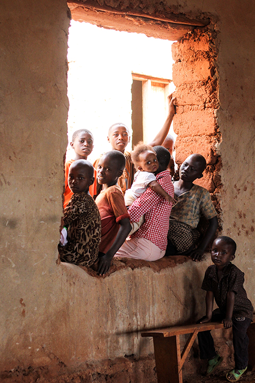 Image of kids in a foreign country